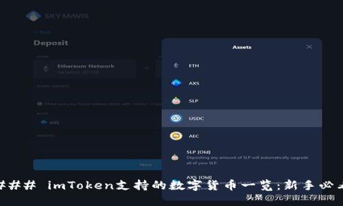 ### imToken支持的数字货币一览：新手必看